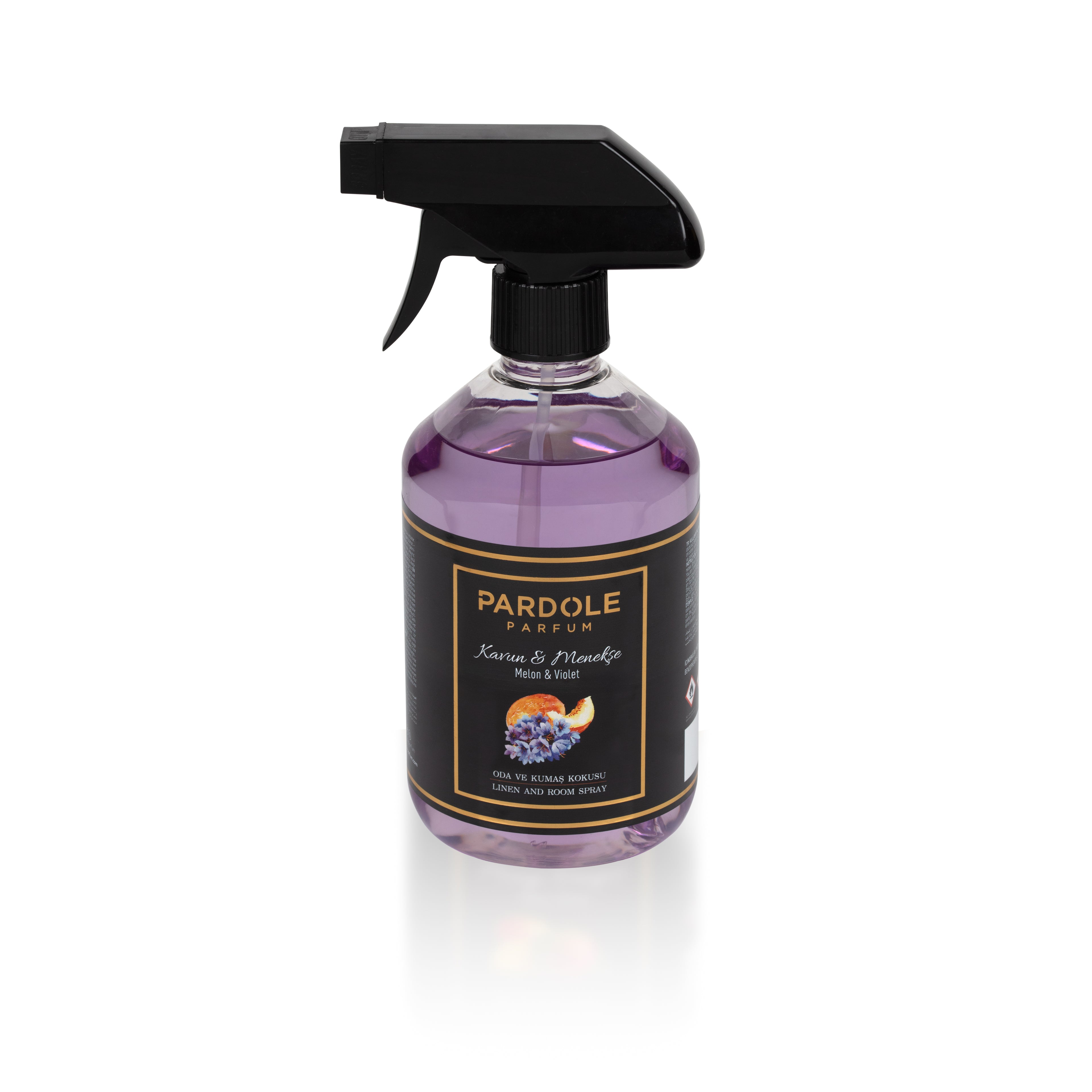 Raum- und Stoffduft – Melone & Veilchen 500 ml.