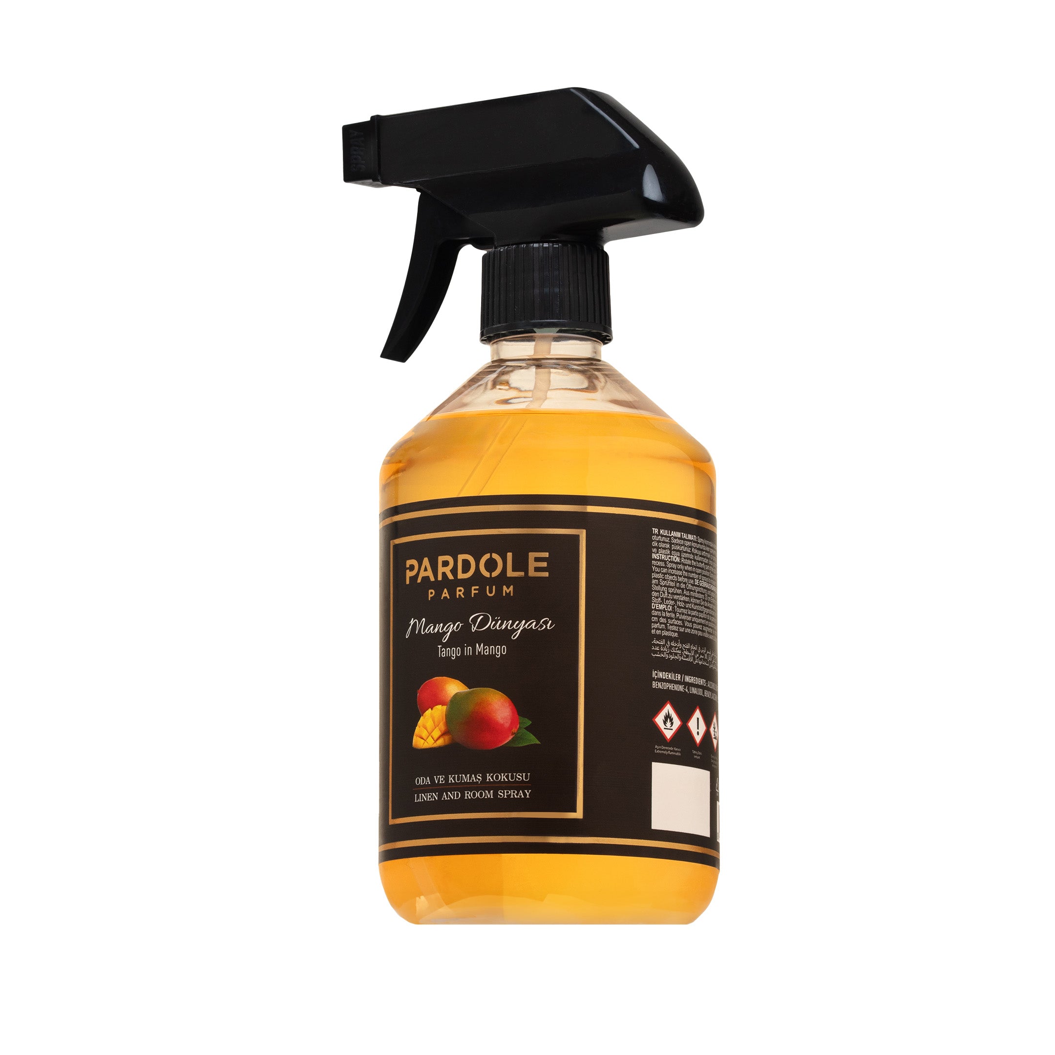 Raum- und Textilduft Mango Welt 500ml.