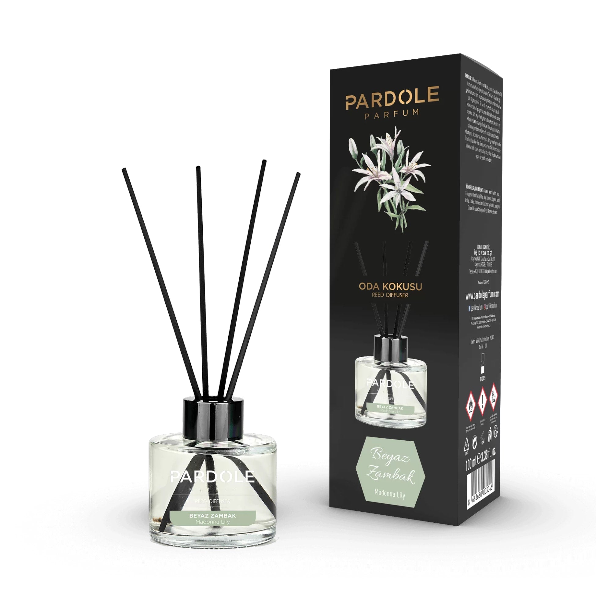 Raumduft Weiße Lilie 100ml.